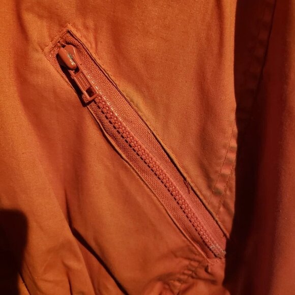 Vintage 80's MOTORCRAFT RACING Jacket L 80s Red coat/jacket Racer Coat - Picture 5 of 8